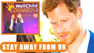 Outraged Parents Sign Petition To REMOVE Harry From Wellchild Awards As He Announces UK Return [upl. by Esila]