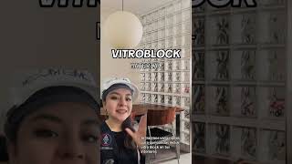 VITROBLOCK  MATERIAL EN LA ARQUITECTURA Y CONSTRUCCIÓN arquitectura construction [upl. by Eirek451]