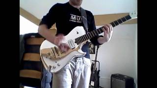 Muse United States of Eurasia Solo Cover On Chrome Manson Guitar [upl. by Nafis]