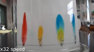 Food coloring chromatography [upl. by Parfitt64]