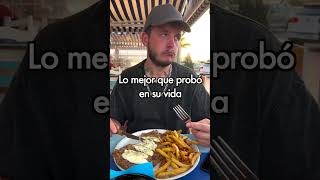 🇦🇷británico prueba milanesa por primera vez🇦🇷 [upl. by Yelrac503]