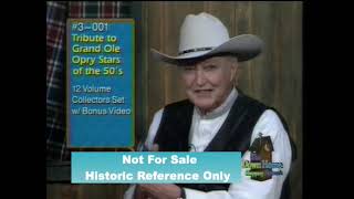 Grand Ole Opry Country Music History Stars of The 50s Interview Clips Historic Footage Presentation [upl. by Arri]