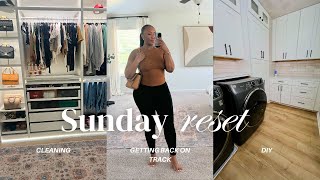 Cleaning Meal Prep amp DIY My Sunday Reset Routine for a Productive Week  Weekend Vlog [upl. by Salli234]