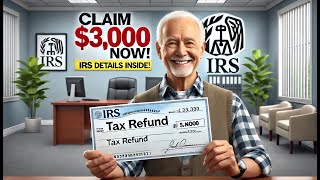 Claim Your 3000 Tax Refund Now IRS Releases Details for Eligible Taxpayers [upl. by Nnaacissej460]