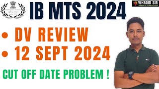 IB MTS 2023 DV REVIEW II 12 SEPT 2024 II By Vikram Sir [upl. by Cori904]