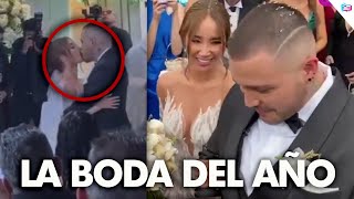 POR TODO LO ALTO Así fue la boda de Jessi Uribe y Paola Jara [upl. by Lirrad]