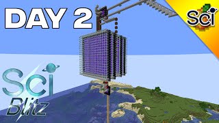 SciCraft Blitz Day 2 Crazy Raid And Shulker Farm [upl. by Edna]