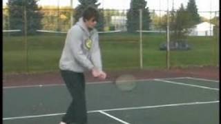 Intermediate Tennis Lessons  Backhand Spins in Tennis [upl. by Alan]