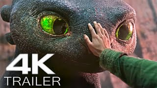 HOW TO TRAIN YOUR DRAGON Trailer 2025 Live Action Movie  4K UHD HDR [upl. by Zetes]