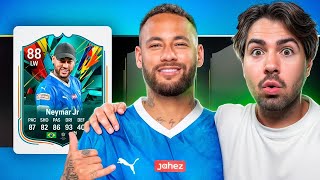 AAAAAAA CONSEGUI O NEYMAR DE BONÉ FUT DRAFT FC 25 [upl. by Eirrej325]