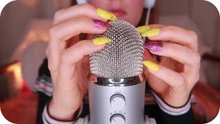 1Hr No Talking ASMR Blue Yeti Tapping and Scratching [upl. by Auohp]