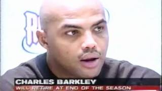 Charles Barkley retires [upl. by Swainson]