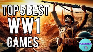 Top 5 Best WWI Games to Play on PS4 and PS5 [upl. by Yuille]