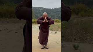 RELAX STRENGTHEN Lower Back and NeckDo This Qigong Movement Hands Folded Body Curving shorts [upl. by Orelie]