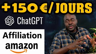 Comment laffiliation Amazon sur youtube en utilisant ChatGPT Tutoriel complet  cas pratique [upl. by Reagan]