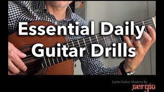 Essential Daily Guitar Drills [upl. by Silsby]