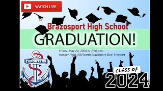 Brazosport High School Graduation 2024 [upl. by Harewood37]