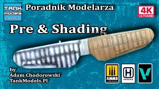 Poradnik Modelarski 26  PRESHADING czyli cieniowanie wstępne  Hataka  Vallejo  AMMO [upl. by Craggy]