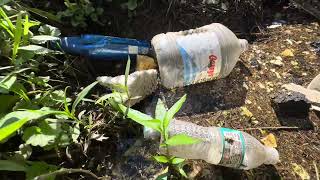 Styrofoam Pollution in the creek on Freeburg Ave Belleville IL [upl. by Akilam]