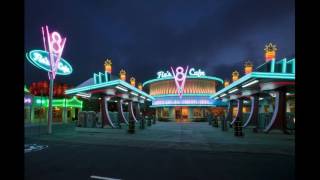 Cars Land Downtown Radiator Springs Music Loop part 2 [upl. by Anih746]