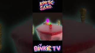 quotLearn Shapes 🔺🔵 Kinetic Sand Smash Funquot kineticsand kineticsandplay [upl. by Schnur]