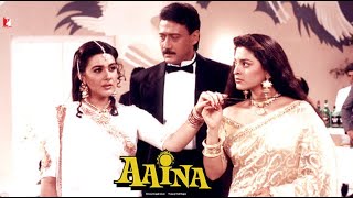 Aaina Full Movie facts with story starring Jackie Shroff Juhi Chawla Amrita Singh [upl. by Felicidad]