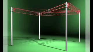 OCTANORM®  Maxima Light  Trussed beam  setup Part 05 [upl. by Kindig]