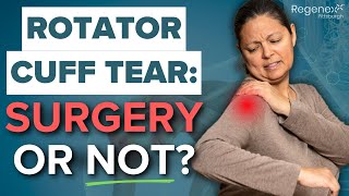 What Is The Treatment For A Rotator Cuff Tear [upl. by Croydon]