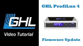 ProfiLux 4 firmware update via GHL Control Center [upl. by Odlanor]