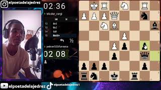 jugando Ajedrez con el poeta ajedrez chess live [upl. by Eddie]