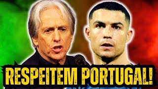 JORGE JESUS E RONALDO ARRASAM TRAIDORES DE PORTUGAL [upl. by Aramit494]