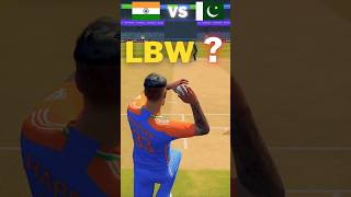 HARDIK 🆚 RAUF  LBW   IND VS PAK ⚔️ shorts cricket [upl. by Atnoed]