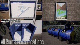 All Route Tasks Locations  Cathcart Circle Line  Train Sim World 2 [upl. by Halik]