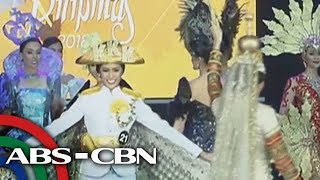 UKG Bb Pilipinas Candidates rumampa sa Natl costume competition [upl. by Nylknarf]