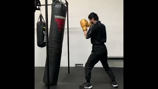 Kickboxing HeavyBag Drill martialarts kickboxing muaythai heavybagworkout selfdefense fitness [upl. by Aurilia]