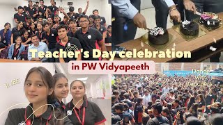 Teachers Day celebration  JEE 2026 [upl. by Anada]