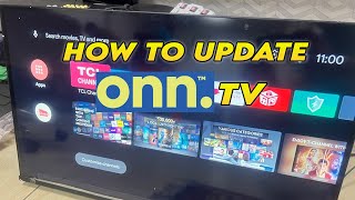 Onn TV How to Update [upl. by Ennayhc403]