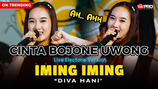 DIVA HANI  CINTA BOJONE UWONG HEHE HAHA  IMING IMING LIVE DANGDUT ELECTONE LEMBAYUNG MUSIC [upl. by Anoval]