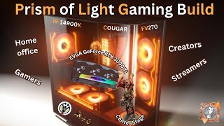 LIVE Ultimate Creator Gaming PC Build  Cougar FV270 with Rotating Platform and EVGA RTX 3090 Ti [upl. by Chandra604]