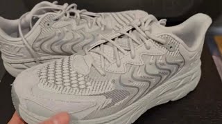 Hoka Clifton LS  Galactic Gray [upl. by Moorish]