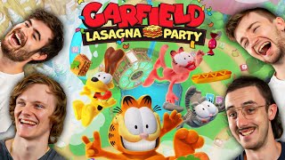 Mario Party But SO MUCH WORSE Garfield Lasagna Party [upl. by Paehpos770]