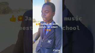 Jazzman AK music freestyle at school chakaipa baba 💯👍👍 [upl. by Wahs]