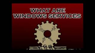 What are windows services [upl. by Neuberger]