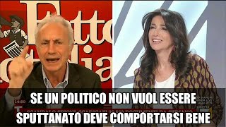 Scandalo spioni Marco Travaglio ai politici Gliela faccio io chiarezza [upl. by Cohen503]