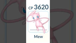 1 HP MEW Destroys 10000 CP shadow Reuniclus in Pokemon GO [upl. by Ordnael]