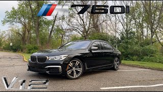 The V12 Luxury Car That BMW Stopped Making  M760i [upl. by Nawuj]