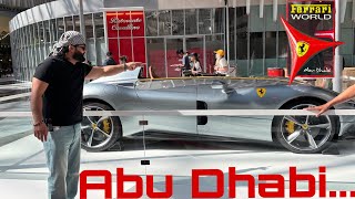 Dubai to Ferrari world yas island Abu Dhabi [upl. by Sitoiyanap]