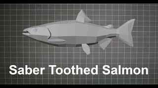 Saber Toothed Salmon for Carnivores Clathrate  Speed Model [upl. by Desdamona493]