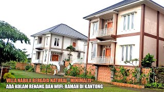 Full Review Blokosuto Villa Nabila Bergaya Natural Minimalis Luas dan Indah Ramah di Kantong [upl. by Nancie]