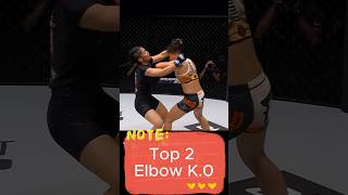 LIST 5 ELBOW So Dangerous in the word muaythai elbow mma ufc kickboxing sports muay bjjdrill [upl. by Essie]